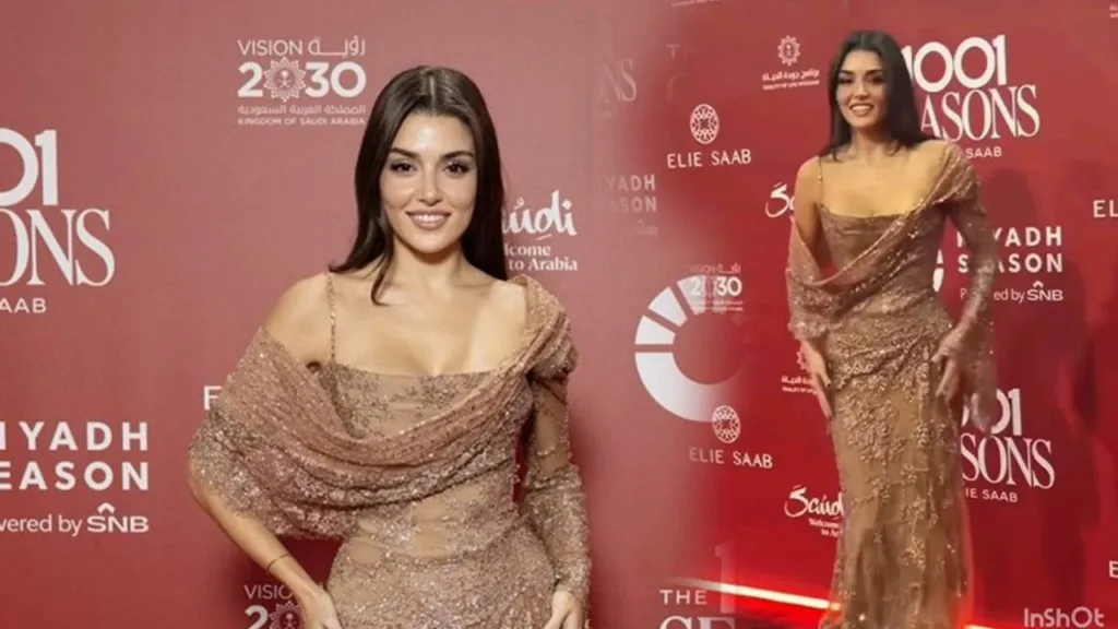 Hande Erçel, Elie Saab'ın Onur Konuğu Olarak Riyad'da!