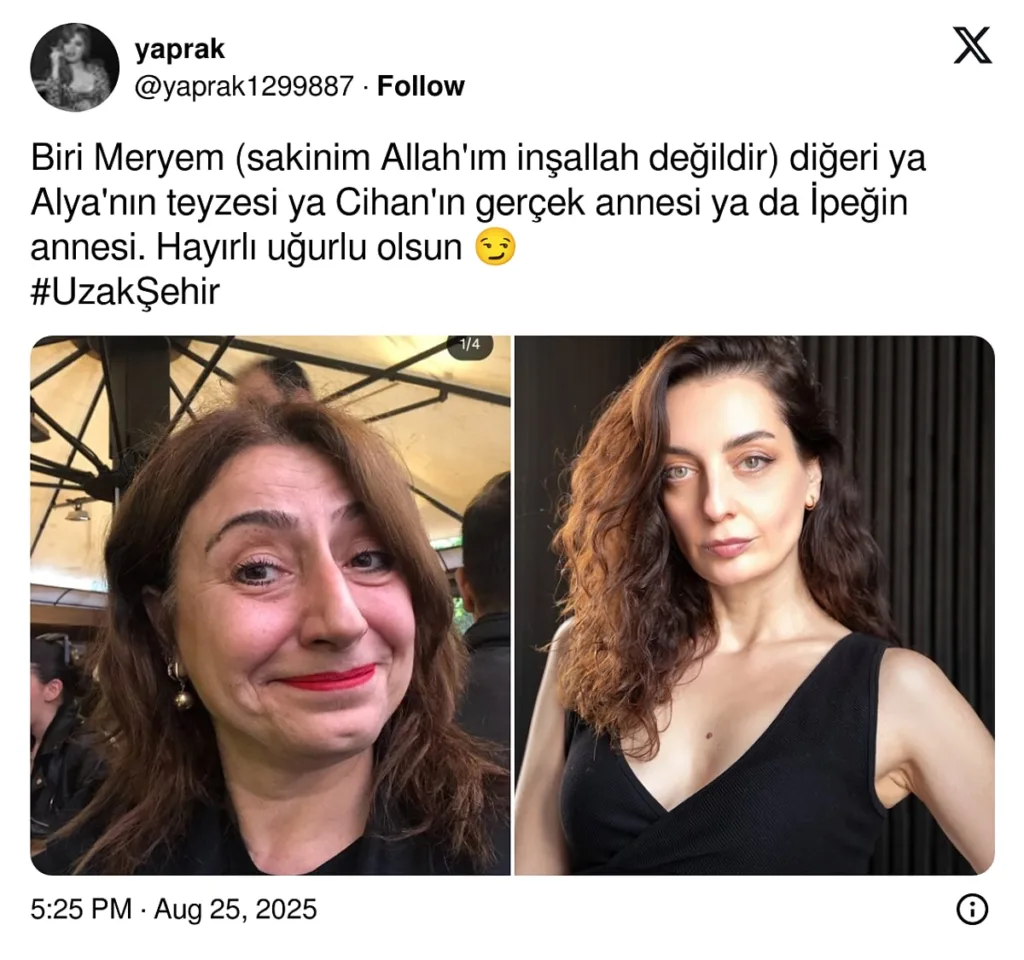 Uzak Şehir’e Katılan Özge Erdem, Cihan’ın “Tek Aşkı” Meryem mi Olacak? İzleyici Panikledi